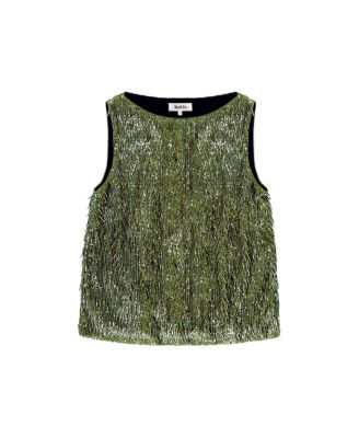  Sequin Shell Tank Top