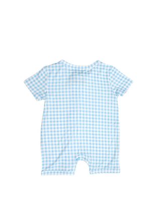  Boys' Harbor Gingham Bamboo Sleeper - Baby