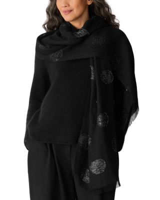 Linen Blend Wrap Scarf