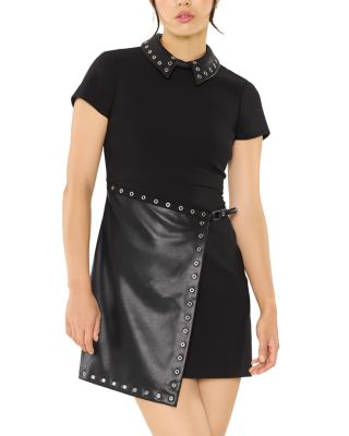 Elia Faux Leather Dress