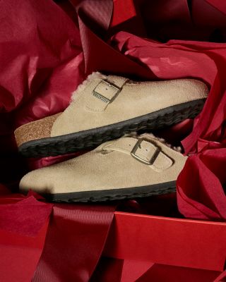 Women's Boston Shearling Clogs