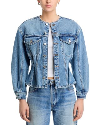 The Nipped Collarless Jacket