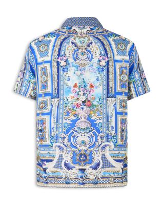 Ottoman Opulence Relaxed Fit Short Sleeve Camp Shirt