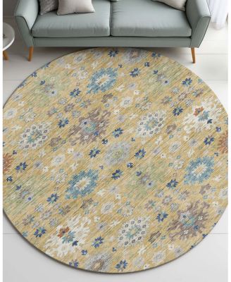 Dalyn Rug Company Silk Road SR3 Round Area Rug, 8'0"x8'0"