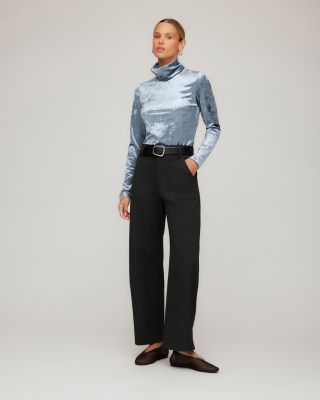 Gwen Mock Neck Long Sleeve Top