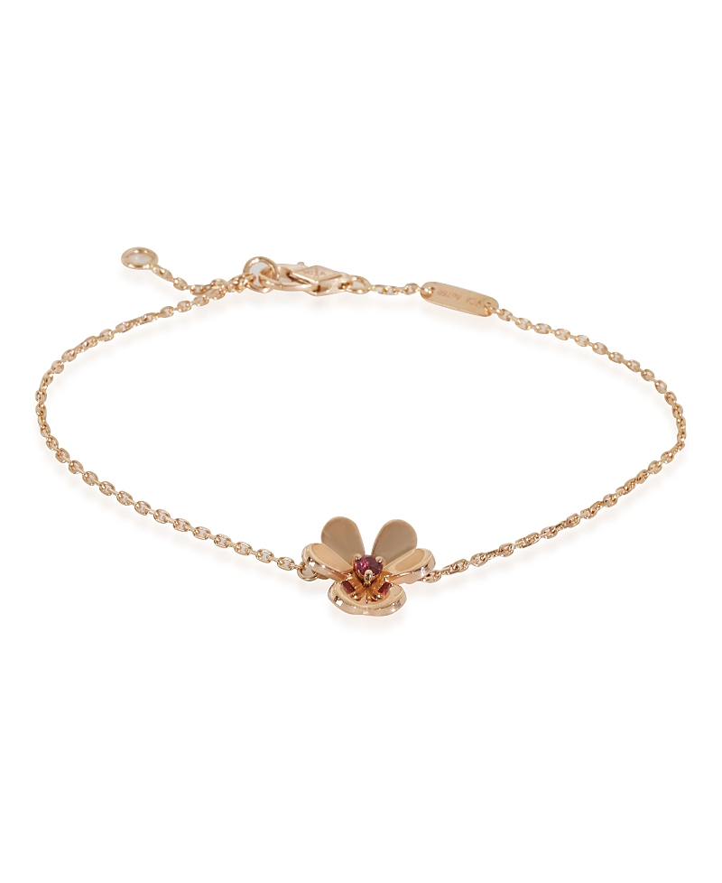 Pre-owned Pre-owned Van Cleef & Arpels  Van Cleef & Arpels Mini Model Frivole 18k Rose Gold Bracelet