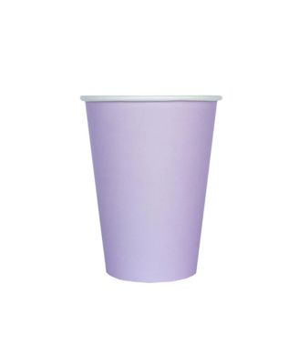 Solid Shade Colors Paper Party Cups, Set of 8