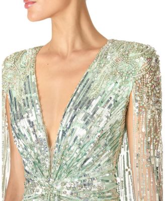 Gold Rush Sequin-Embellished Gown