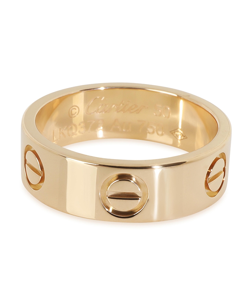 PRE-OWNED CARTIER Pre-owned  Cartier Love 18k Yellow Gold Ring
