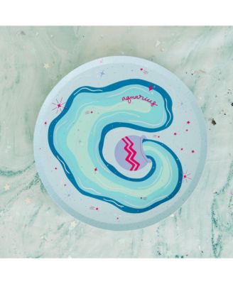 Zodiac Themed Paper Party Dinner Plates, Set of 8