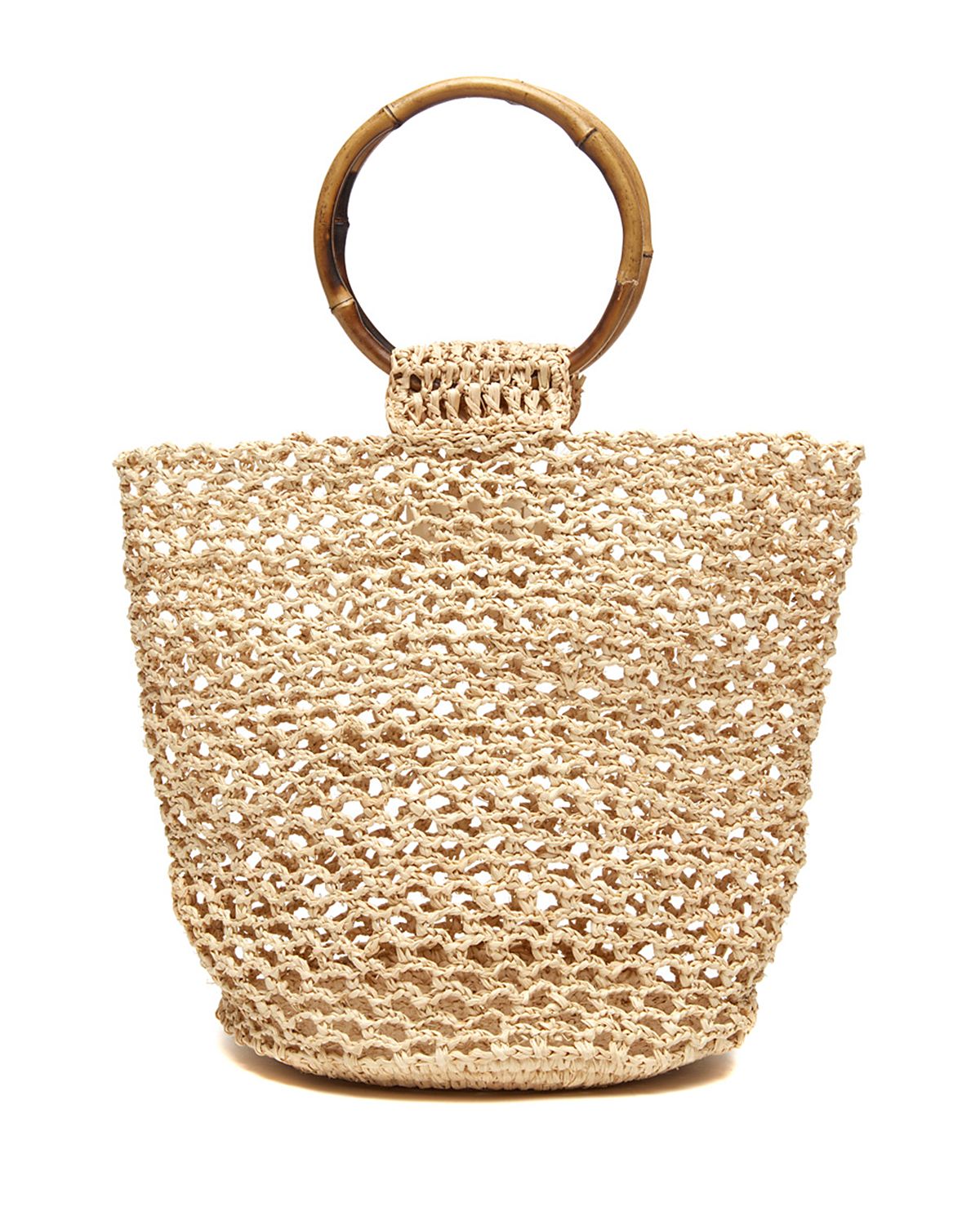 mar Y sol Willow Raffia Wristlet