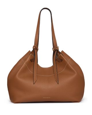 Barra Medium Leather Tote Bag