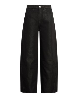 Bailey Relaxed Barrel Jeans in Metallic Rinse