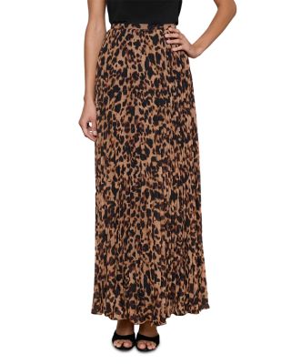 Torin Pleated Maxi Skirt