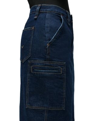 Reconstructed Denim Skirt