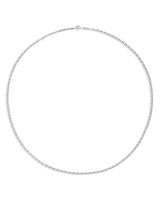  Open Link Chain Necklace, 16"