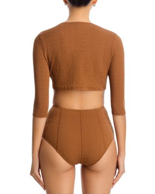 Cropped Cover-Up Cardigan