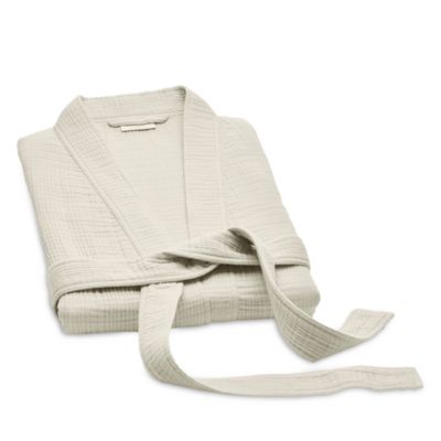 Boll & Branch Dream Robe In Neutral