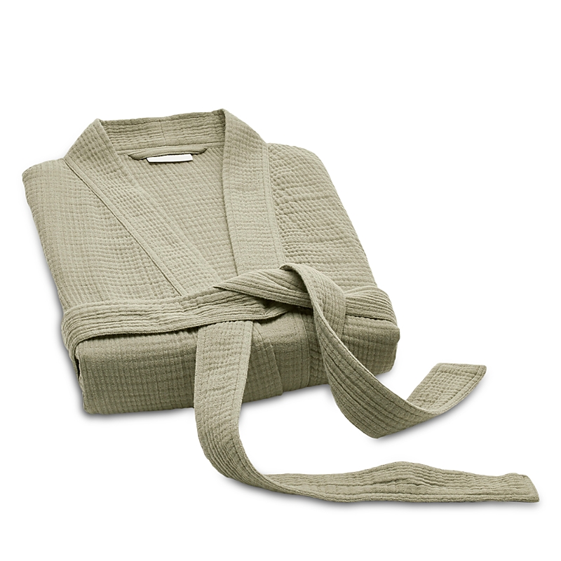 Boll & Branch Dream Robe In Green