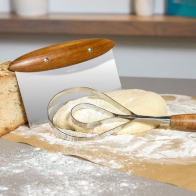 Breaking Bread Bench Scraper & Whisk, Set of Two