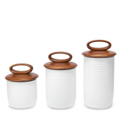Breaking Bread Canisters, Set of Three
