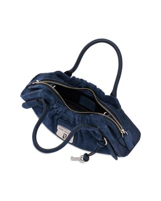 The Dakota Small Suede Satchel