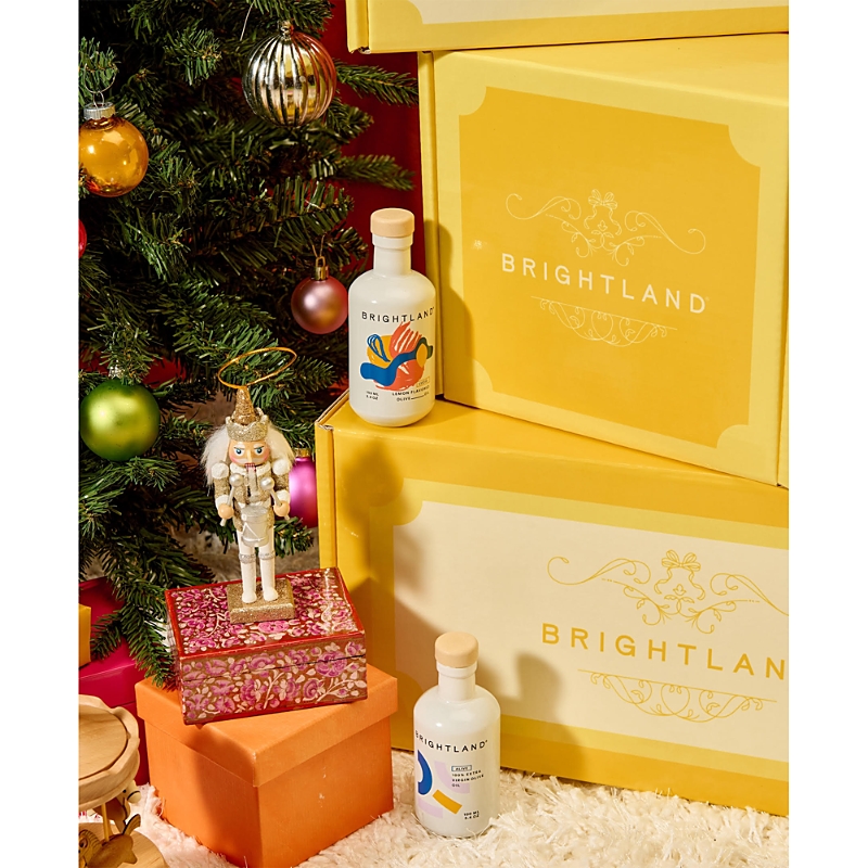 Brightland The Classic Minis Olive Oil Gift Set In Yellow