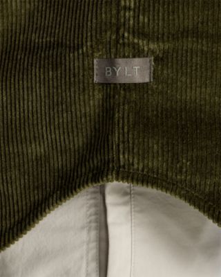 Snap Front Corduroy Overshirt