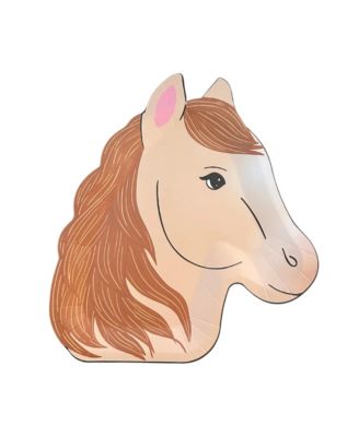 Cowgirl and Cowboy Western Themed Paper Dinner Plates, Set of 8