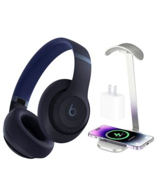 Studio Pro-Wireless Noise Cancelling Over-the-Ear Headphones with Power Adapter & Headphone Stand/Charging Pad