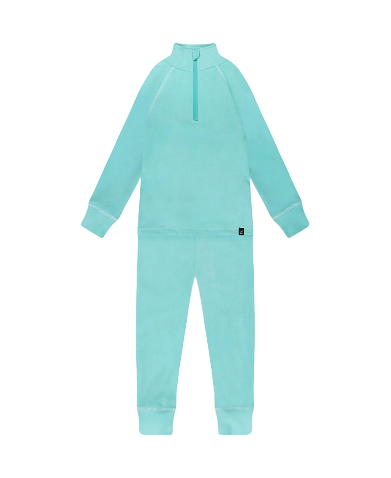 Deux par Girls' Two-Piece Thermal Underwear Set - Little Kid