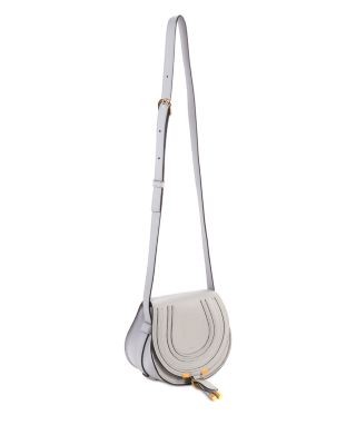 Marcie Small Leather Saddle Bag