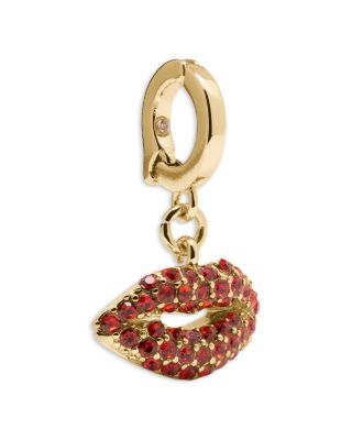One In A Million Pav&eacute; Lips Charm 