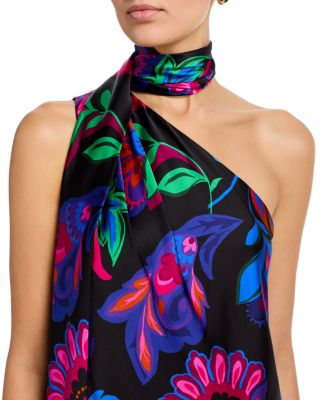 Dolly Silk Blend Mini Dress