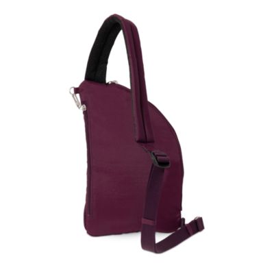 The Travel Smart Edit Securtex Anti Theft Half Moon Sling Bag