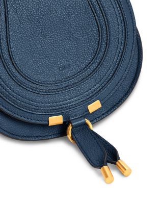 Marcie Small Leather Saddle Bag