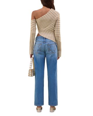 Jaidan Asymmetric Knit Top