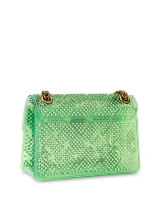 Kensington Mini Vinyl & Crystal Convertible Crossbody