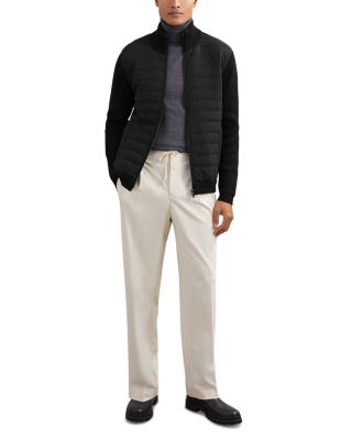 Townsend Long Sleeved Zip Through Funnel Quilted Jacket