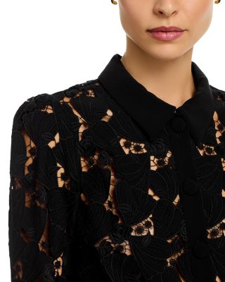 June Embroidered Lace Shirt