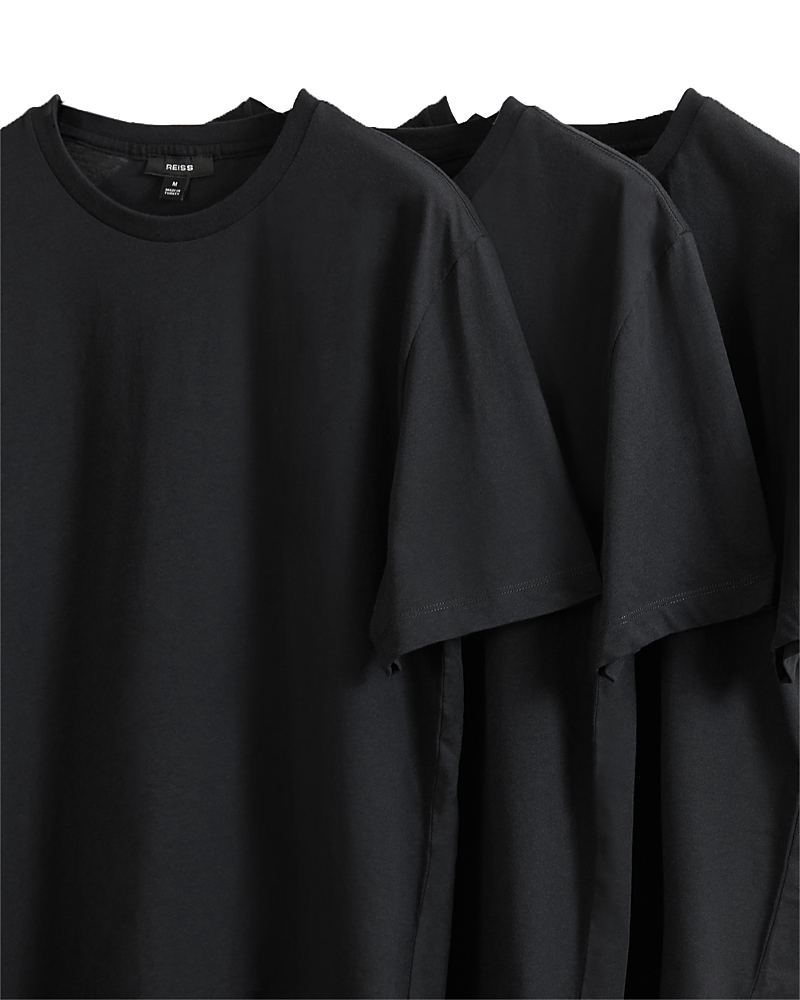 Reiss Bless Slim Fit Crewneck Tees, Pack of 3