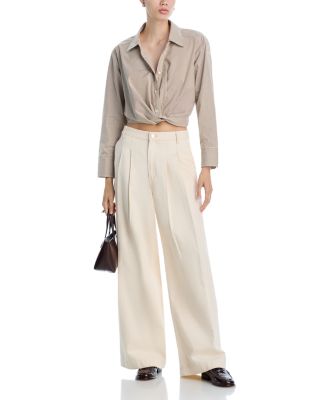 Leo Button Front Top