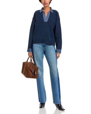 Shea High Rise Straight Jeans in Balboa Shadow