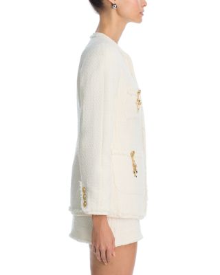 Adrina Frayed Edge Jacket