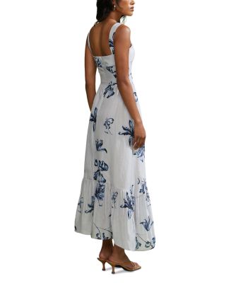 Evris Ruffle Hem Dress