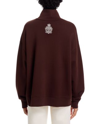 The Ritz Half Zip Polo Sweatshirt