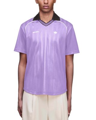 Piped Open Collar Polo Shirt