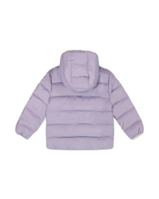 Girls' Compressible Winter Puffy Coat Designed for Car Seat - Little Kid