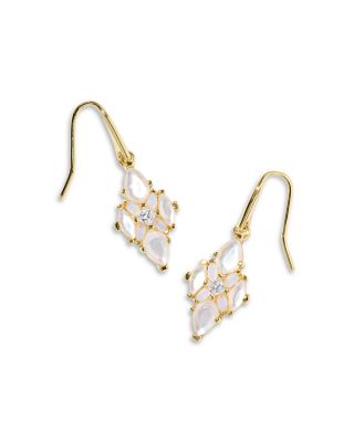 Abbie Stone Cluster Statement Earrings