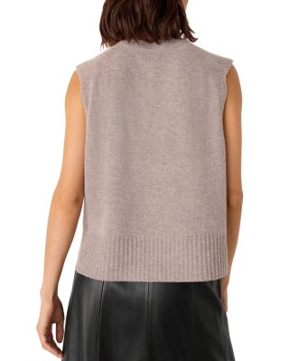 Sleeveless Wool Top